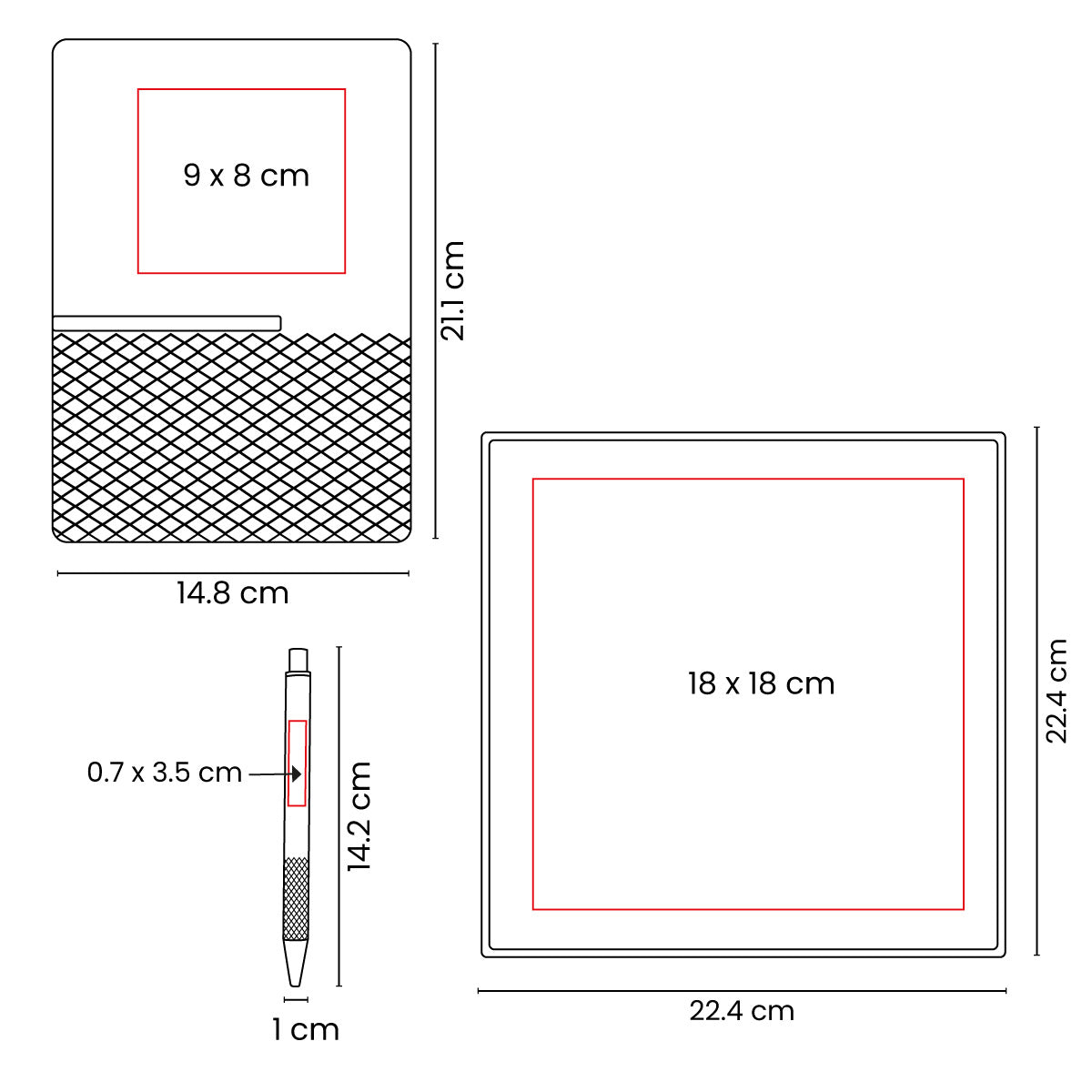 SET DE LIBRETA ZLATNA