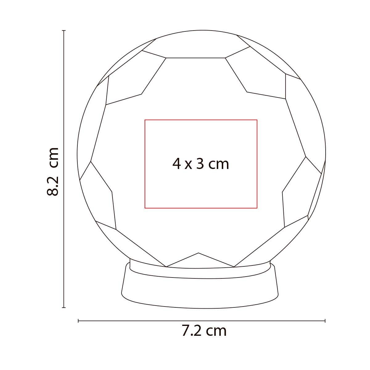 ALCANCÍA FORMA DE BALÓN